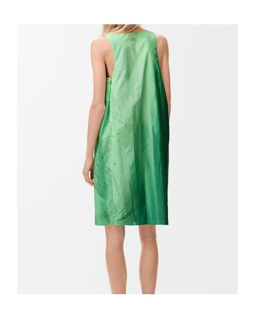 Loewe Green Sleeveless Shift Dress
