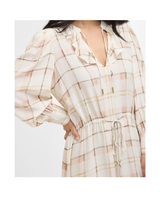 Barbour Natural Asker Midi Dress