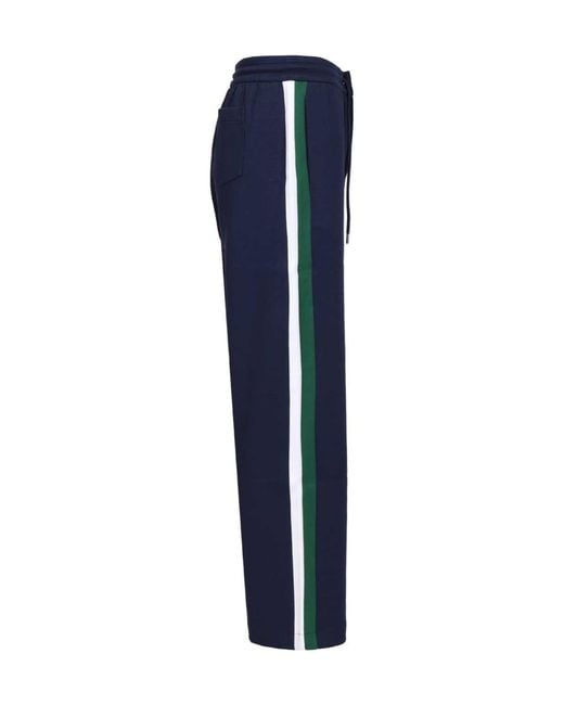 Polo Ralph Lauren Blue Side Stripe Track Pants for men