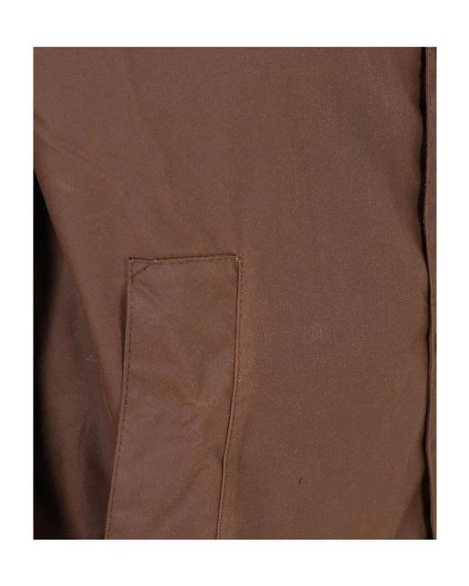 Barbour Brown Ashby Wax Jacket for men