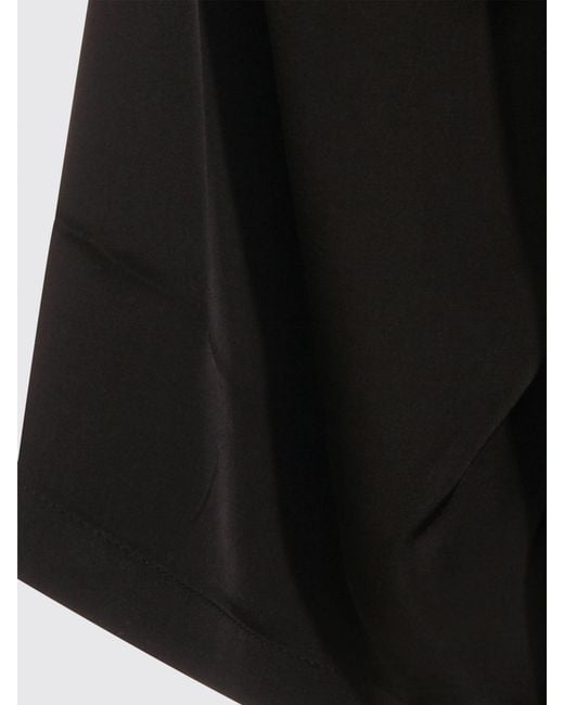 Thom Krom Black Relaxed V-Neck Maxi Dress