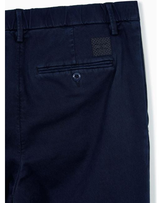 Jacob Cohen Blue Casual Trousers With Belt Loops for men