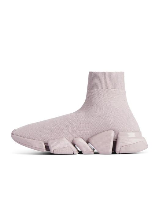 Balenciaga Pink Speed 2.0 Recycled Knit Sneaker