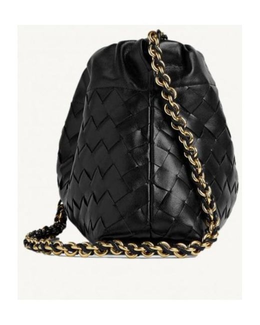 Bottega Veneta Black Drawstring Shoulder Bag