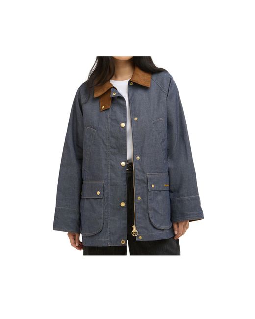 Barbour Blue Asker Casual Jacket
