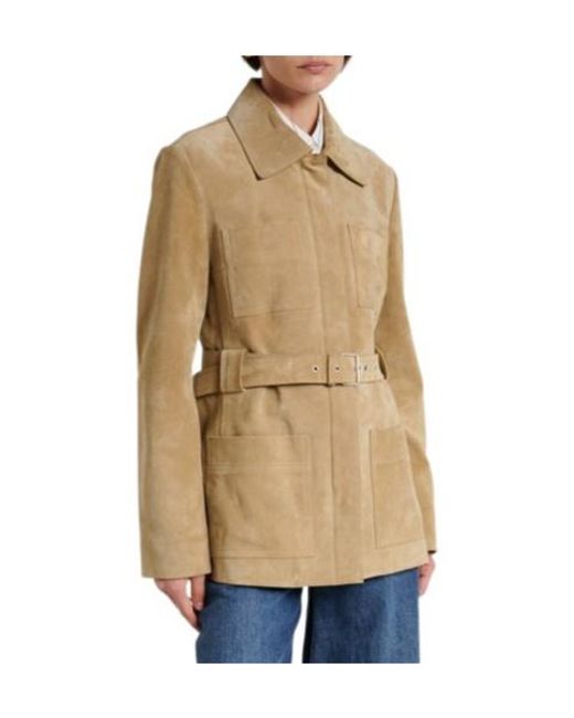 Tory Burch Natural Suede Jacket