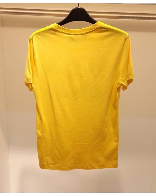 Moschino Orange Short-Sleeved T-Shirt for men