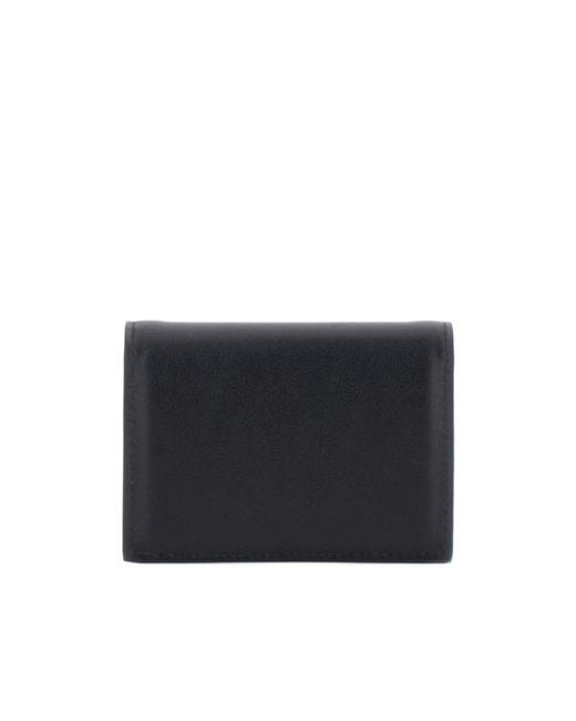 Givenchy Black Logo Embossed Bi-Fold Wallet for men