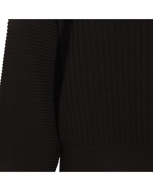 Moncler Black X Willow Smith Roll-Neck Knit Jumper