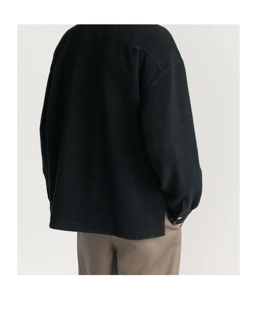 Dior Black Homme Cd Couture Zipped Overshirt for men