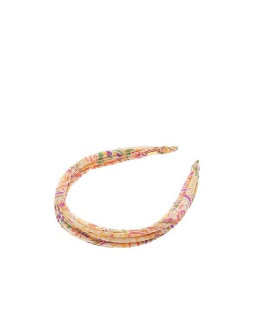 Etro White Logo Hair Accessories