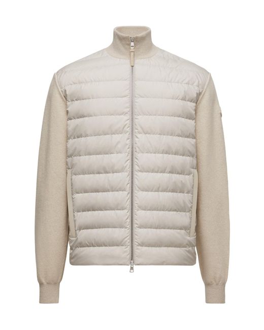 Moncler Multicolor Padded Zip-Up Cardigan for men