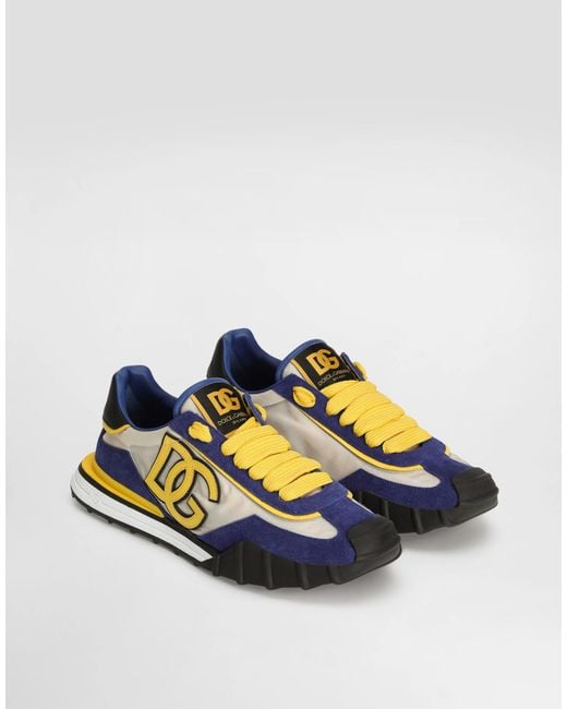 Dolce & Gabbana Green Dg Athletic Sneakers for men