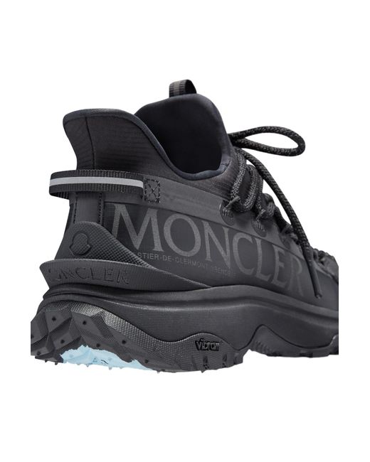 Moncler Black Trailgrip Lite 2 Lace-Up Sneakers