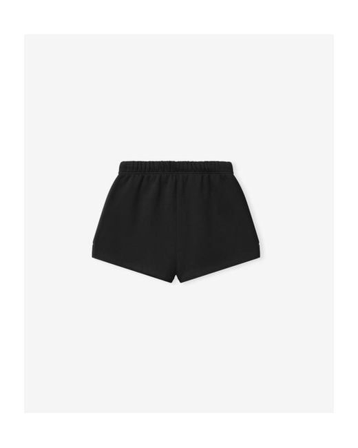 Fear Of God Black Logo Drawstring Shorts
