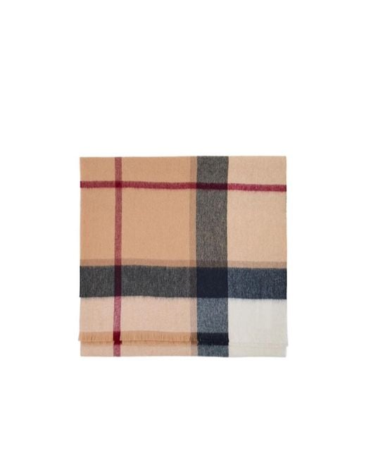 Barbour Blue Rosefield Tartan Scarf