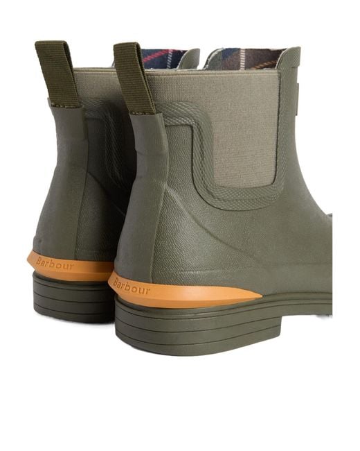 Barbour Green Chelseastyle Short Rain Boot