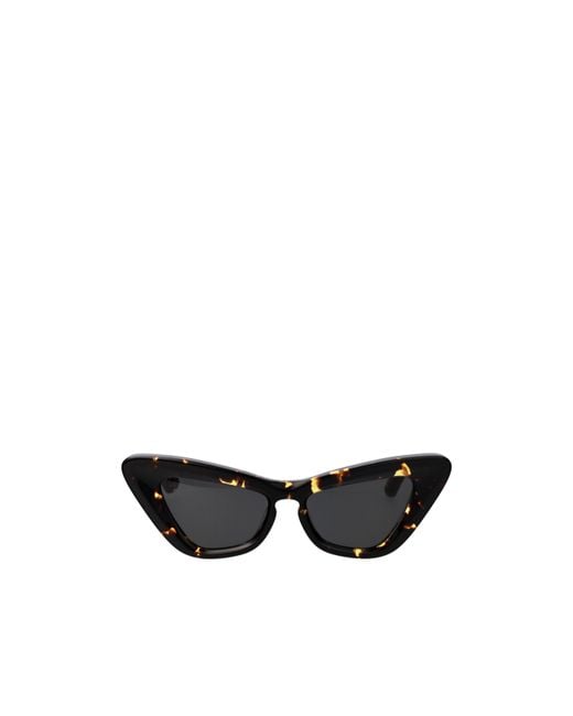 Burberry Black Eyewear Cat-Eye Sunglasses