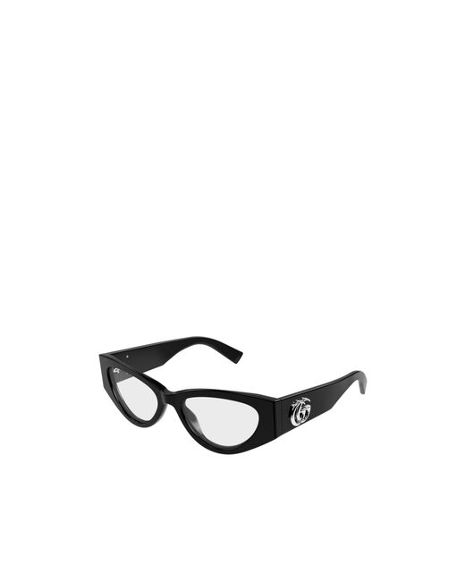 Gucci Black Eyewear Cat-Eye Frame Glasses