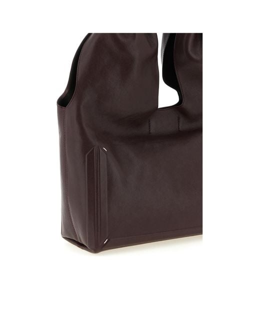 Maison Margiela Brown Box Medium Shoulder Bag