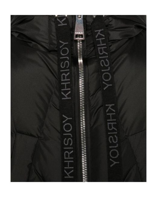 Khrisjoy Black Hooded Zip Jacket