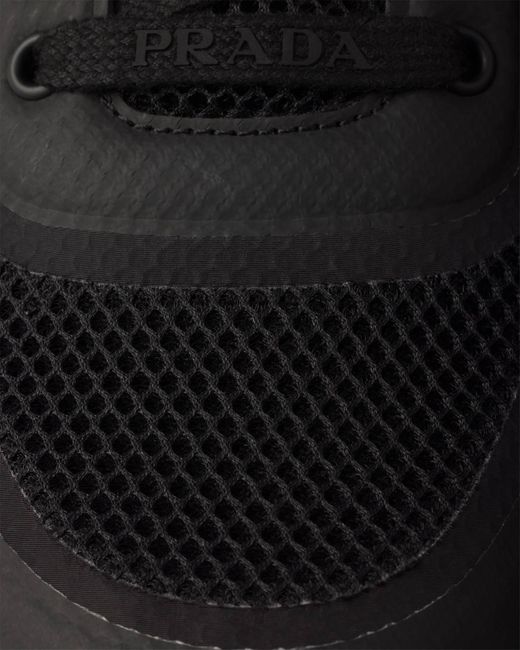 Prada Black Prax 2.0 Sneakers for men
