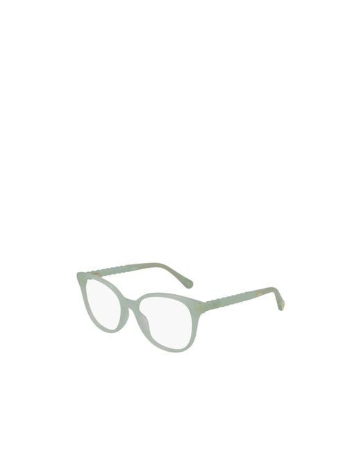 Chloé White Chloé Kids Round Frame Glasses