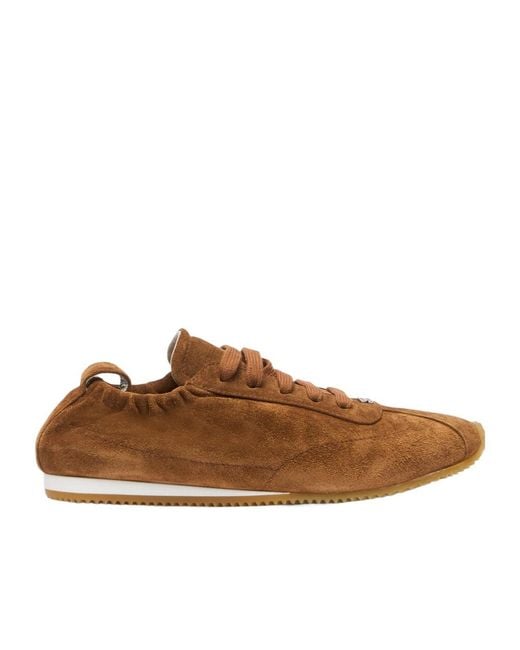Casadei Brown Rythm Retro Sneakers