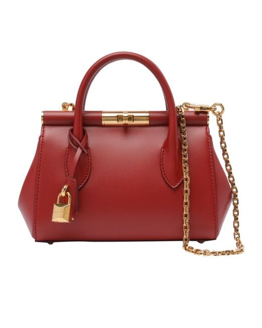 Dolce & Gabbana Red Marlene Handbag