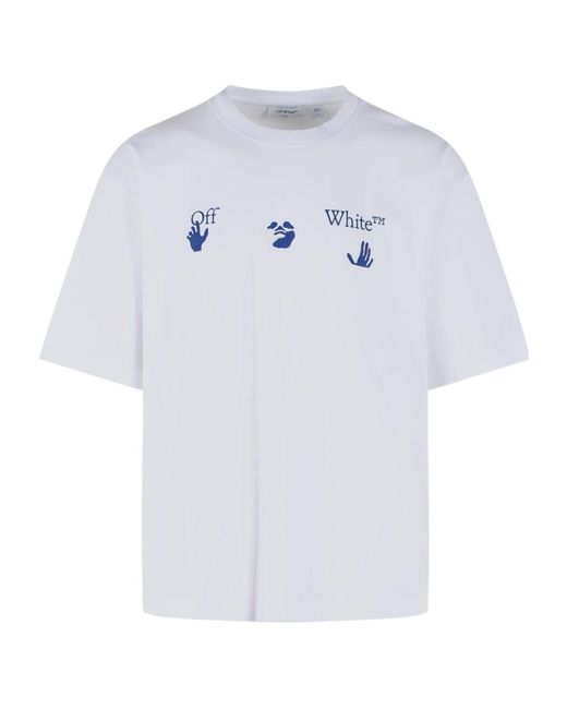 Off-White c/o Virgil Abloh White Short-Sleeved T-Shirt for men