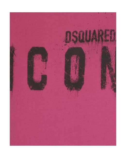 DSquared² Pink An Icon' Dress
