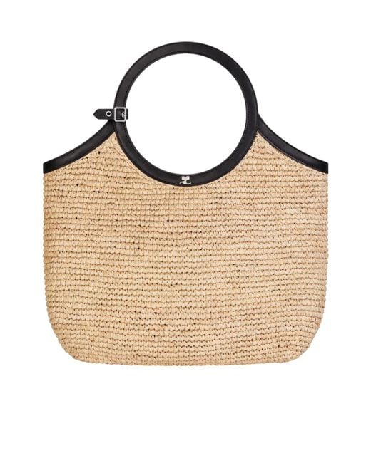 Courreges Natural Holy Tote Bag