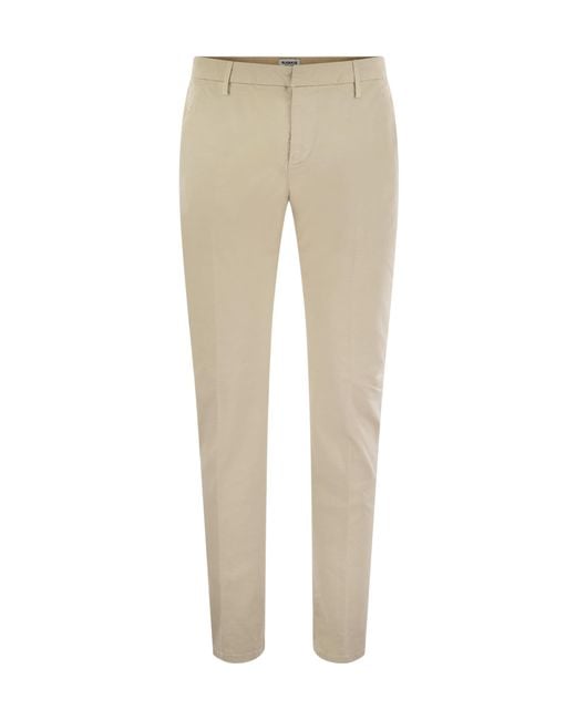 Dondup Natural Spiritissimo Regular Chino Pants for men