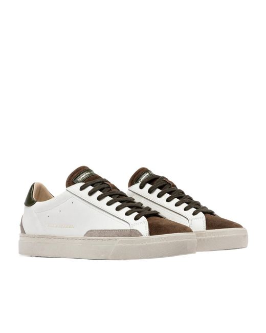 Crime London Multicolor Lace-Up Sneakers for men