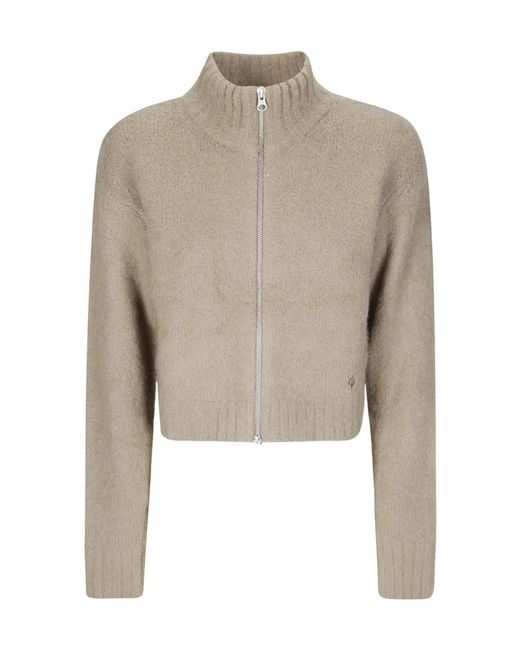 Samsøe & Samsøe Natural Samsøe Samsøe Sajeanne Zip-Up Cardigan