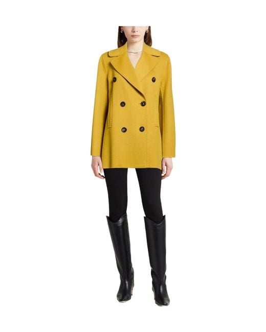 Max Mara Yellow Coats