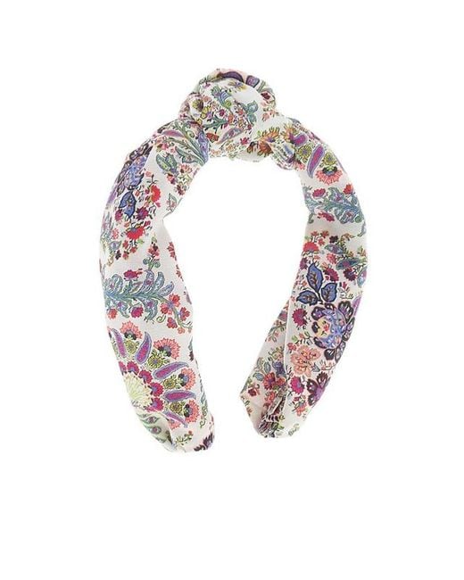 Etro Metallic Pattern Hair Band