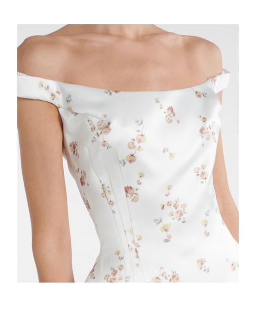 Magda Butrym White Sleeveless Dress