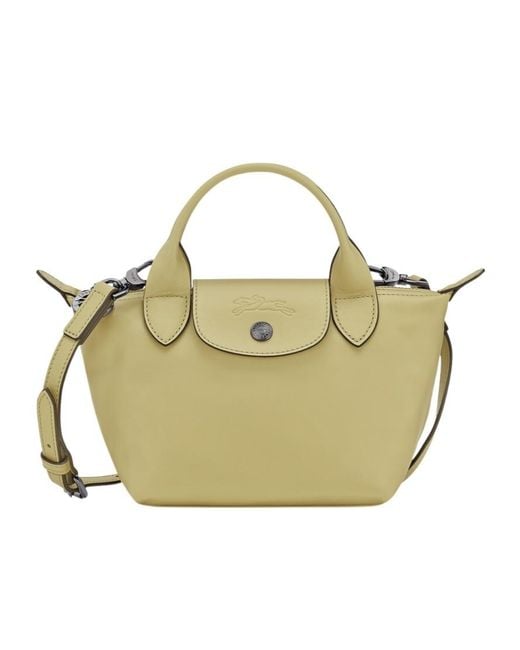 Longchamp Metallic Le Pliage Xtra Xs Handbag