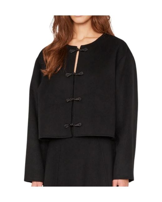 Officine Generale Black Long-Sleeve Jacket
