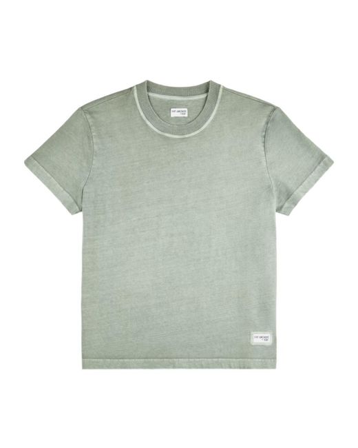 Fay Green Archive Logo Patch T-Shirt for men