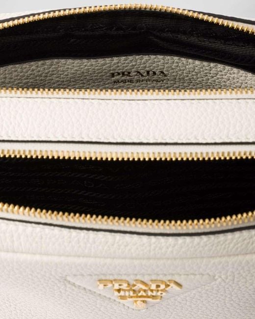 Prada Gray Bandoliera Crossbody Shoulder Bag