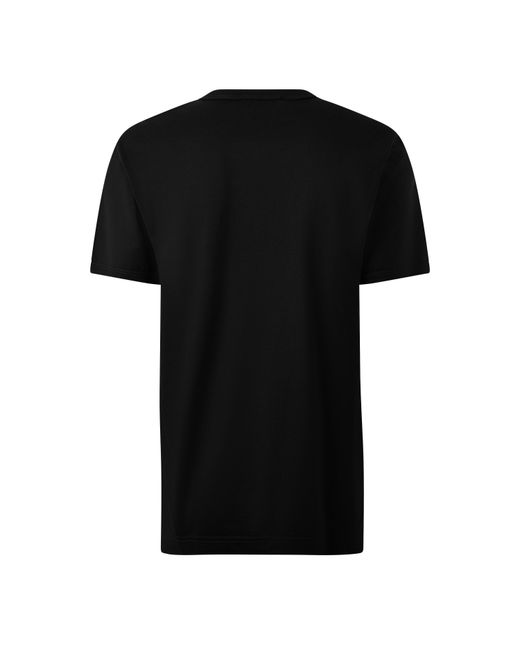 Dolce & Gabbana Black Solid Color T-Shirt for men