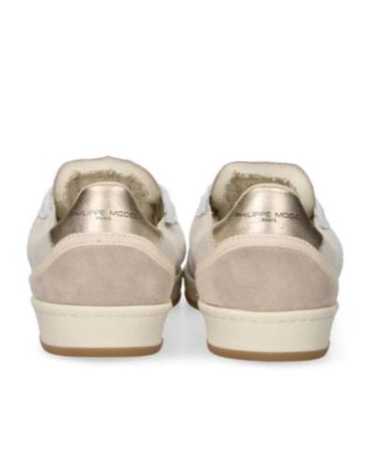 Philippe Model White Pgal Low-Top Sneakers