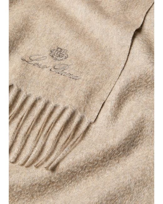 Loro Piana Natural Extra Grande Unita Scarf