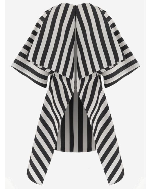 Jacquemus Black The Moisson Striped Dress