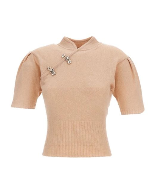 Simone Rocha Natural Cashmere Sweater
