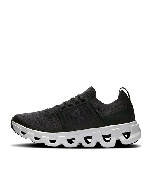 On Shoes Black Cloudswift 4 Lace-Up Sneakers