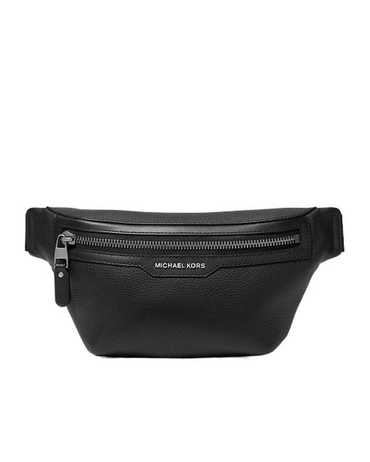 Michael Kors Black Hudson Belt Bag for men