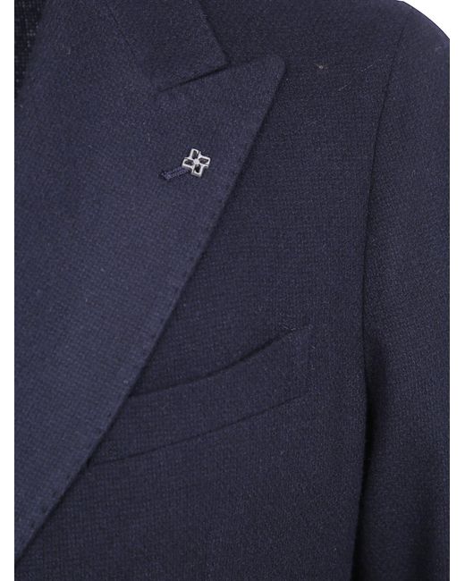 Tagliatore Blue Montecarlo Double Breasted Jacket for men
